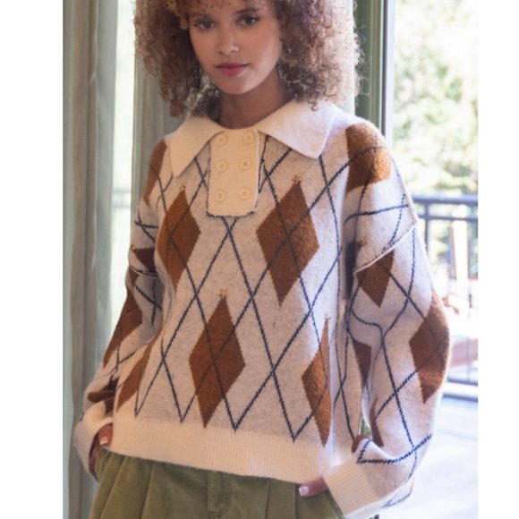 POL Sweaters - 47752 POL Argyle Sweater
